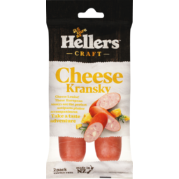 Photo of Hellers Cheese Kransky Twin Pack 