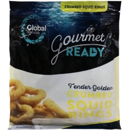 Photo of Global Seafoods Crumbed Squid Rings 500g