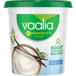 Photo of Vaalia 3x Probiotics French Vanilla Yoghurt
