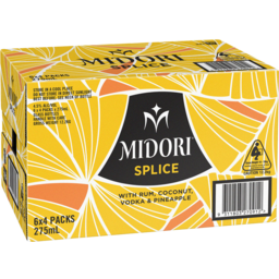 Photo of Midori Splice 275ml 24 Pack