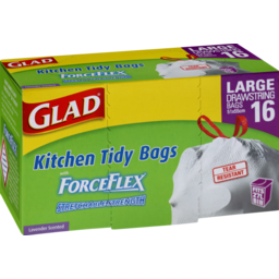 Photo of Glad Drawstring Bags Kitchen Tidy 16 Pack