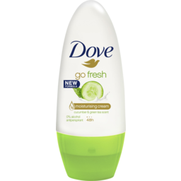 Photo of Dove Go Fresh Antiperspirant Roll On Deodorant Cucumber & Green Tea For 48 Hour Protection With 1/4 Moisturising Cream For Soft And Smooth Underarms 1