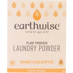 Photo of Earthwise Orange/Eucalyptus Laundry Pdr 2kg