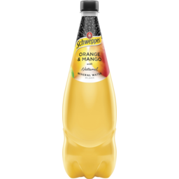 Photo of Schweppes Orange & Mango With Natural Mineral Water 1.1l