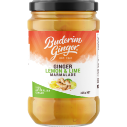 Photo of Buderim Ginger Ginger Lemon & Lime Marmalade 365g