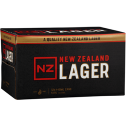 Photo of Nz Lager Cans 12x440ml