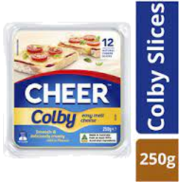 Photo of Cheer Colby Slices 250gm
