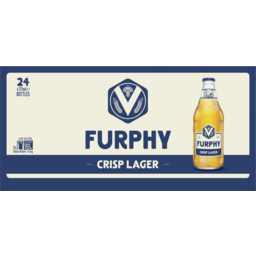 Photo of Furphy Crisp Lager 24x375ml Bottle Carton 