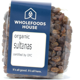 Photo of Wholefoods House Sultanas Organic 500g