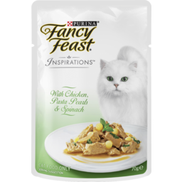 Photo of Fancy Feast Adult Inspirations Chicken, Pasta Pearls & Spinach Wet Cat Food 70g
