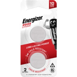 Photo of Energizer Batteries Lithium 2025 2 Pack