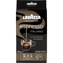 Photo of Lavazza Espresso Italiano Classico 100% Arabica Ground Coffee 250g