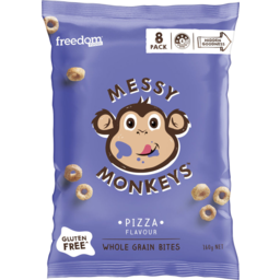 Photo of Freedom Foods Messy Monkeys Whole Grain Bites Pizza Multipack