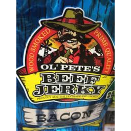 Photo of Ol Petes Beef Jerky Bacon 25gm