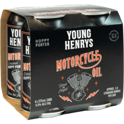 Photo of Young Henrys Motorcycle Oil Porter 375ml