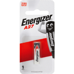 Photo of Energizer A27 12v Alkaline Battery Single Pack