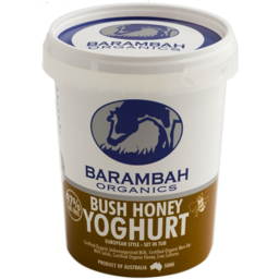 Photo of Barambah Organics Bush Honey Yoghurt