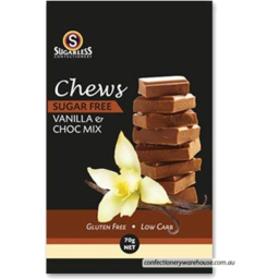 Photo of Sugarless Confectionery Co Vanilla & Chocolate Mix Chews 70g