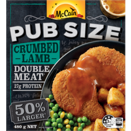 Photo of Mccain Pub Size Crumbed Lamb Double Meat 480g