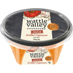 Photo of Wattle Valley Delish Grilled Capsicum & Fetta Dip 200g