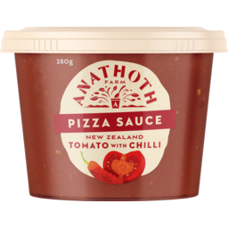 Photo of Anathoth Farm Pizza Sauce Nz Tomato & Chilli 280g