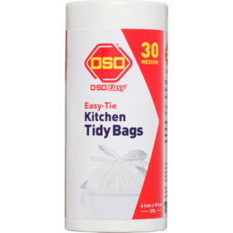 Photo of Oso Kitchen Tidy Bags Easy Tie Medium 30 Pack