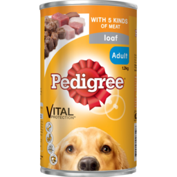 Photo of Pedigree Dog Food Traditional Loaf With 5 Kinds Of Meat & Marrowbone 1.2kg