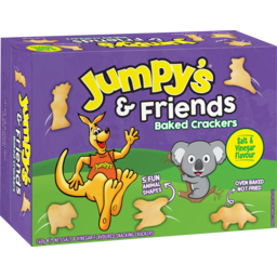 Photo of Jumpys & Friends Salt & Vinegar Flavoured Crackers 140g