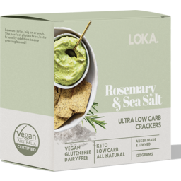 Photo of Loka Crackers - Rosemary & Sea Salt