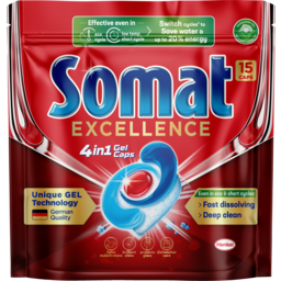 Photo of Somat Excellence Auto Dishwashing Caps 15s