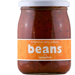 Photo of JimJam Foods Beans - Campfire 560g