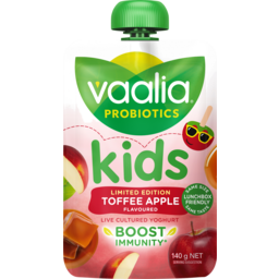 Photo of Vaalia Kids Probiotic Yoghurt Toffee Apple Limited Edition