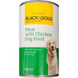 Photo of Black & Gold Dogfood Meat And Chicken
