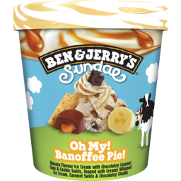 Photo of Ben & Jerrys Oh My Banoffee Pie Ice Cream