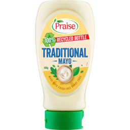 Photo of Praise Free Range Egg Traditional Creamy Mayonnaise Squeeze 490g