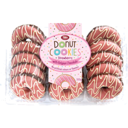 Photo of Bakers Collection Strawberry Donut Cookies 300g