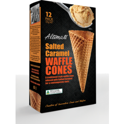 Photo of Altimate Salted Caramel Waffle Cone 170g
