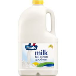 Photo of Pauls Full Cream Milk 3l