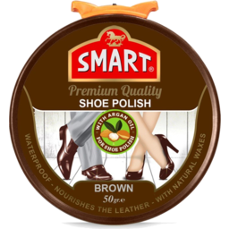 Photo of Smart S/Polish Paste Brown 50gm