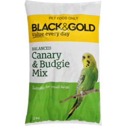 Photo of Black & Gold Budgie&Canary Mix 2kg