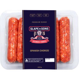 Photo of Slape & Sons Premium Range Spanish Chorizo 480g