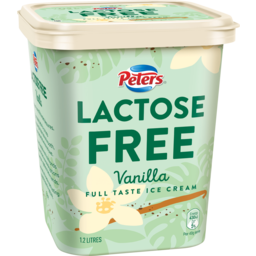 Photo of Peter’s ice cream Lactose Free Vanilla 1.2l