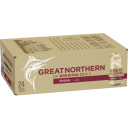 Photo of Great Northern Original Lager Can 375ml 24 Pack