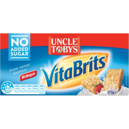 Photo of Uncle Tobys No Added Sugar Vita Brits 375g