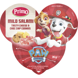 Photo of Primo Mini Mix Ups Mild Salami And Choc Chip Cookies 35g 35g