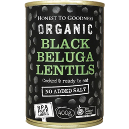 Photo of Honest To Goodness Lentils Black Beluga 400g