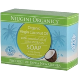Photo of Niugini Organics Organic Virgin Coconut Oil Soap Lemongrass