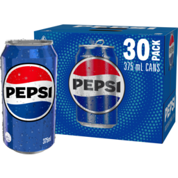 Photo of Pepsi Regular Can 375ml 30 Pack