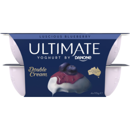 Photo of Danone Ultimate Luscious Blueberry Yoghurt