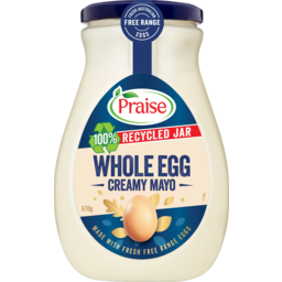 Photo of Praise Real Whole Egg Creamy Mayonnaise 670g